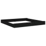 Sandbox with square seats in solid black pine wood by , sandboxes - Ref: Foro24-825048, Price: 148,78 €, Discount: %