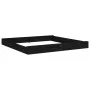 Sandbox with square seats in solid black pine wood by , sandboxes - Ref: Foro24-825048, Price: 145,95 €, Discount: %