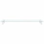 Tempered glass and white metal monitor support 100x35x8 cm by , Computer bases and risers - Ref: Foro24-374222, Price: 27,91 ...