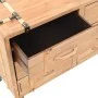 Kommode aus massivem Tannenholz, 91 x 35 x 73 cm von vidaXL, Schließfächer und Lagerschränke - Ref: Foro24-245774, Preis: 208...