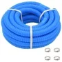 Blauer Poolschlauch mit Schellen 38 mm 12 m von vidaXL, Poolreinigungsschläuche - Ref: Foro24-91750, Preis: 45,16 €, Rabatt: %
