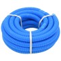 Manguera de piscina con abrazaderas azul 38 mm 12 m