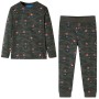 Pijama infantil de manga larga caqui 128 de , Pijamas de niños - Ref: Foro24-12687, Precio: 12,29 €, Descuento: %