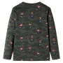 Khaki long-sleeved children's pajamas 128 by , Children's pajamas - Ref: Foro24-12687, Price: 12,50 €, Discount: %