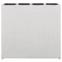 Tall planter with 4 white synthetic rattan pots by vidaXL, Pots and planters - Ref: Foro24-45427, Price: 135,01 €, Discount: %