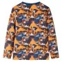 Cognac long-sleeved children's pajamas 140 by , Children's pajamas - Ref: Foro24-12693, Price: 14,70 €, Discount: %