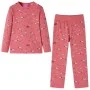Pink long-sleeved children's pajamas 128 by , Children's pajamas - Ref: Foro24-14232, Price: 12,91 €, Discount: %