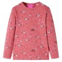 Pijama infantil de manga larga rosa 128 de , Pijamas de niños - Ref: Foro24-14232, Precio: 13,03 €, Descuento: %