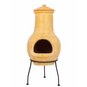Redfire Tampico yellow clay fireplace 31x31x68 cm by RedFire, Chimneys - Ref: Foro24-423892, Price: 115,82 €, Discount: %