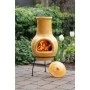 Redfire Tampico yellow clay fireplace 31x31x68 cm by RedFire, Chimneys - Ref: Foro24-423892, Price: 115,99 €, Discount: %