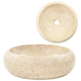 Cream marble sink 40x12 cm by vidaXL, Sinks - Ref: Foro24-142767, Price: 125,20 €, Discount: %