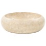 Cream marble sink 40x12 cm by vidaXL, Sinks - Ref: Foro24-142767, Price: 127,64 €, Discount: %