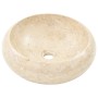 Cream marble sink 40x12 cm by vidaXL, Sinks - Ref: Foro24-142767, Price: 127,64 €, Discount: %
