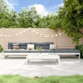 Gartenmöbel-Set 4-teilig aus massivem weißem Kiefernholz von , Gartensets - Ref: Foro24-3186593, Preis: 344,86 €, Rabatt: %