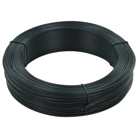 Alambre para atar vallas acero verde ennegrecido 250 m 1,4/2 mm