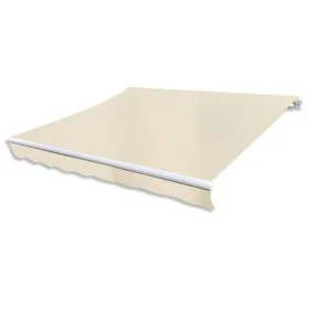 Manually operated folding awning 300 cm cream by vidaXL, Awnings - Ref: Foro24-275555, Price: 213,65 €, Discount: %
