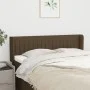 Cabecero de tela gris oscuro 147x16x78/88 cm de , Cabeceros y pies de cama - Ref: Foro24-3119007, Precio: 63,56 €, Descuento: %