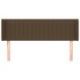 Kopfteil aus dunkelgrauem Stoff, 147 x 16 x 78/88 cm von , Kopf- und Fußteile - Ref: Foro24-3119007, Preis: 64,59 €, Rabatt: %