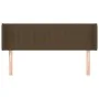 Kopfteil aus dunkelgrauem Stoff, 147 x 16 x 78/88 cm von , Kopf- und Fußteile - Ref: Foro24-3119007, Preis: 63,78 €, Rabatt: %