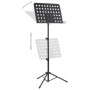 Notenständer aus schwarzem Stahlblech von vidaXL, Notenständer - Ref: Foro24-70090, Preis: 28,96 €, Rabatt: %