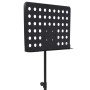 Notenständer aus schwarzem Stahlblech von vidaXL, Notenständer - Ref: Foro24-70090, Preis: 28,96 €, Rabatt: %