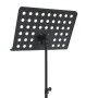 Black steel sheet music stand by vidaXL, Music stands - Ref: Foro24-70090, Price: 28,62 €, Discount: %