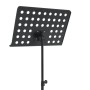 Notenständer aus schwarzem Stahlblech von vidaXL, Notenständer - Ref: Foro24-70090, Preis: 28,96 €, Rabatt: %