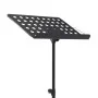Black steel sheet music stand by vidaXL, Music stands - Ref: Foro24-70090, Price: 28,62 €, Discount: %