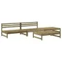 Garden furniture set 4 pieces impregnated pine wood by , Garden sets - Ref: Foro24-3186598, Price: 311,35 €, Discount: %