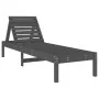 Liegestühle mit Tisch, 2 Stück Massivholz Kiefer Grau. von , Liegen - Ref: Foro24-3157681, Preis: 245,09 €, Rabatt: %