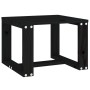 Tumbonas con mesa 2 uds madera maciza de pino negro de , Tumbonas - Ref: Foro24-3157683, Precio: 247,80 €, Descuento: %