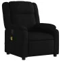 Sillón reclinable de masaje de tela negro by , Armchairs - Ref: Foro24-373550, Price: 204,26 €, Discount: %