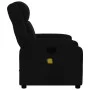 Sillón reclinable de masaje de tela negro by , Armchairs - Ref: Foro24-373550, Price: 204,26 €, Discount: %
