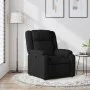 Sillón reclinable de tela negro de , Sillones - Ref: Foro24-373538, Precio: 178,10 €, Descuento: %