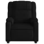 Schwarzer Stoff-Liegesessel von , Sessel - Ref: Foro24-373538, Preis: 178,10 €, Rabatt: %