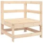 Massive Ecksitzgarnitur aus Kiefernholz für den Garten von , Modulare Sofas für den Außenbereich - Ref: Foro24-825471, Preis:...
