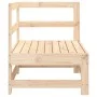 Massive Ecksitzgarnitur aus Kiefernholz für den Garten von , Modulare Sofas für den Außenbereich - Ref: Foro24-825471, Preis:...
