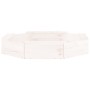 Arenero con asientos octógono madera maciza de pino blanco by , sandboxes - Ref: Foro24-825010, Price: 46,43 €, Discount: %
