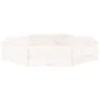 Arenero con asientos octógono madera maciza de pino blanco by , sandboxes - Ref: Foro24-825010, Price: 46,00 €, Discount: %