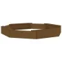 Arenero con asientos octógono madera maciza de pino marrón miel by , sandboxes - Ref: Foro24-825019, Price: 80,02 €, Discount: %