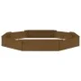 Arenero con asientos octógono madera maciza de pino marrón miel by , sandboxes - Ref: Foro24-825019, Price: 80,02 €, Discount: %