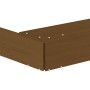 Sandkasten mit achteckigen Sitzen aus massivem Kiefernholz in Honigbraun. von , Sandkästen - Ref: Foro24-825019, Preis: 81,06...
