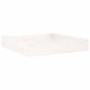 Arenero con asientos cuadrado madera maciza de pino blanco de , Cajones de arena - Ref: Foro24-825031, Precio: 49,71 €, Descu...