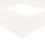 Arenero con asientos cuadrado madera maciza de pino blanco by , sandboxes - Ref: Foro24-825031, Price: 41,42 €, Discount: %