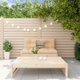 Zweiteiliges Gartensitzmöbel-Set aus massivem Kiefernholz. von , Modulare Sofas für den Außenbereich - Ref: Foro24-825723, Pr...
