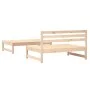 Zweiteiliges Gartensitzmöbel-Set aus massivem Kiefernholz. von , Modulare Sofas für den Außenbereich - Ref: Foro24-825723, Pr...