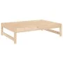 Zweiteiliges Gartensitzmöbel-Set aus massivem Kiefernholz. von , Modulare Sofas für den Außenbereich - Ref: Foro24-825723, Pr...
