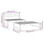 Zweiteiliges Gartensitzmöbel-Set aus massivem Kiefernholz. von , Modulare Sofas für den Außenbereich - Ref: Foro24-825723, Pr...