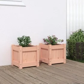 Gartenpflanzkästen 2 Stück Massivholz Douglasie von , Töpfe und Pflanzgefäße - Ref: Foro24-837401, Preis: 44,17 €, Rabatt: %