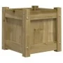 Jardineras de exterior 2 unidades madera impregnada de pino by , Pots and planters - Ref: Foro24-837403, Price: 59,75 €, Disc...